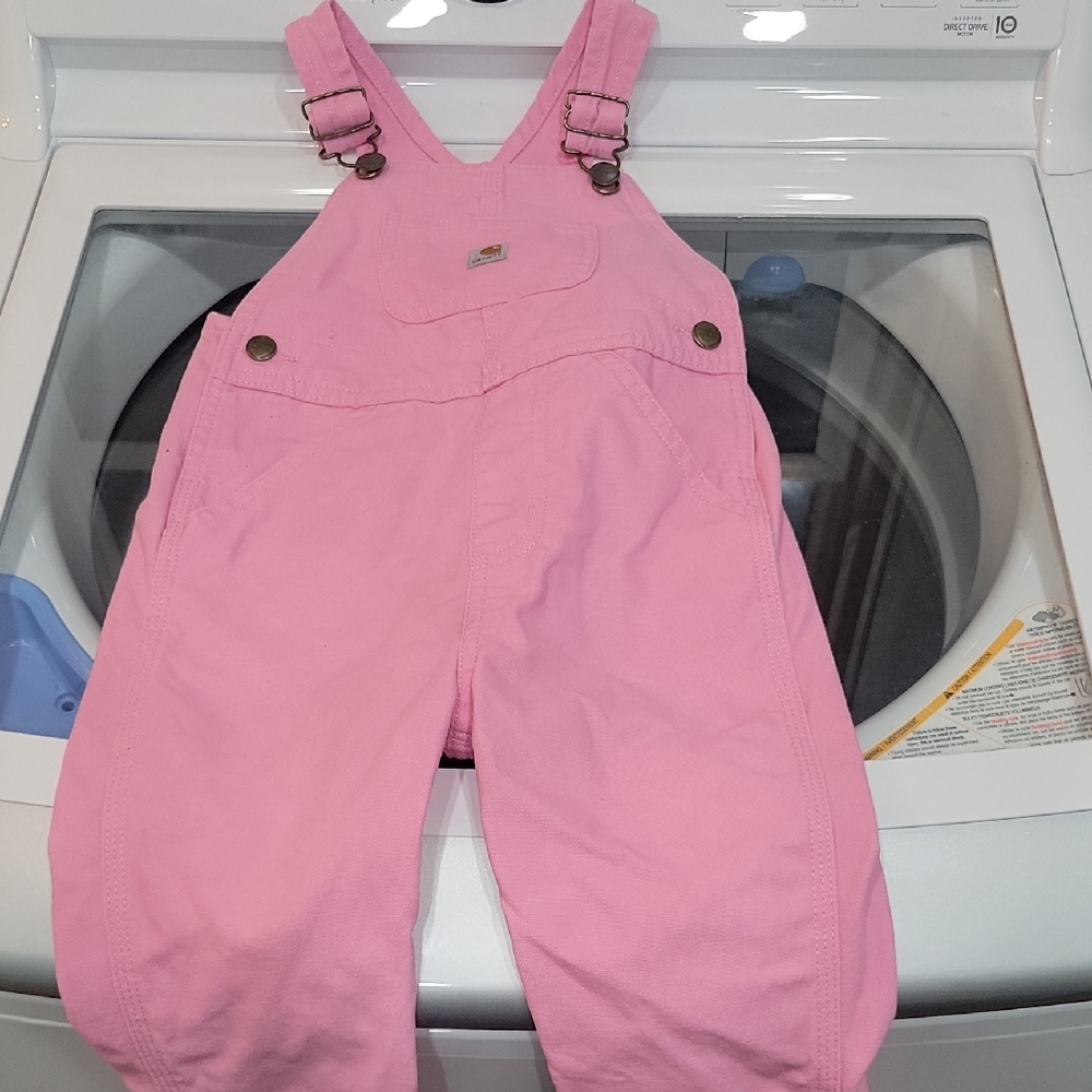 Pink 3t Kids Overalls Carhartt